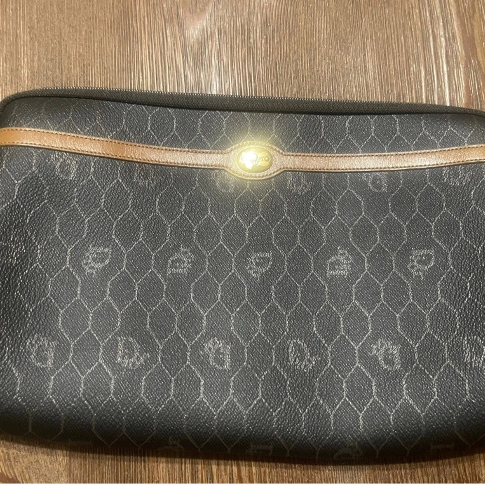 Dior Black and Brown Clutch